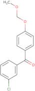 (3-Chlorophenyl)[4-(methoxymethoxy)phenyl]methanone