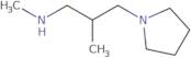 N,2-dimethyl-3-pyrrolidin-1-ylpropan-1-amine