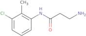 3-Amino-N-(3-chloro-2-methylphenyl)propanamide