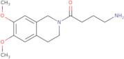 4-Amino-1-(6,7-dimethoxy-1,2,3,4-tetrahydroisoquinolin-2-yl)butan-1-one