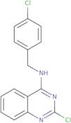 2-Chloro-N-[(4-chlorophenyl)methyl]quinazolin-4-amine