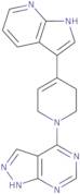 1-{1H-Pyrazolo[3,4-d]pyrimidin-4-yl}-4-{1H-pyrrolo[2,3-b]pyridin-3-yl}-1,2,3,6-tetrahydropyridine