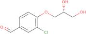 (R)-3-chloro-4-(2,3-dihydroxypropoxy)benzaldehyde