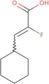 3-Cyclohexyl-2-fluoroprop-2-enoic acid