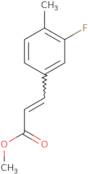 Methyl (2E)-3-(3-fluoro-4-methylphenyl)prop-2-enoate