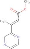 Methyl (2Z)-3-(pyrazin-2-yl)but-2-enoate