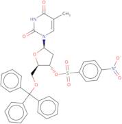 1-(3'-O-Nosyl-5'-O-trityl-2'-deoxy-b-D-lyxofuranosyl)thymine