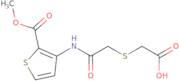 2-[(2-{[2-(Methoxycarbonyl)-3-thienyl]amino}-2-oxoethyl)sulfanyl]acetic acid