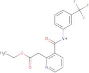 Ethyl 2-(3-{[3-(trifluoromethyl)anilino]carbonyl}pyridin-2-yl)acetate