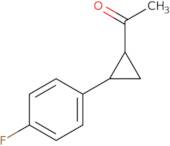 1-[2-(4-Fluorophenyl)cyclopropyl]ethan-1-one