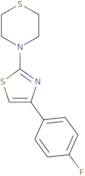 4-[4-(4-Fluorophenyl)-1,3-thiazol-2-yl]thiomorpholine