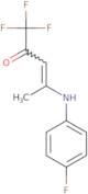 1,1,1-Trifluoro-4-(4-fluoroanilino)-3-penten-2-one