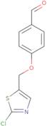 4-[(2-Chloro-1,3-thiazol-5-yl)methoxy]-benzenecarbaldehyde