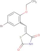 (5Z)-5-[(5-Bromo-2-ethoxyphenyl)methylidene]-1,3-thiazolidine-2,4-dione