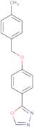 2-{4-[(4-Methylphenyl)methoxy]phenyl}-1,3,4-oxadiazole