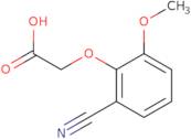 2-(2-Cyano-6-methoxyphenoxy)acetic acid