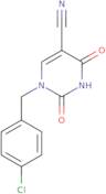 1-(4-Chlorobenzyl)-2,4-dioxo-1,2,3,4-tetrahydro-5-pyrimidinecarbonitrile