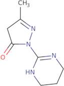 3-Methyl-1-(1,4,5,6-tetrahydropyrimidin-2-yl)-4,5-dihydro-1H-pyrazol-5-one