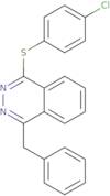 1-Benzyl-4-[(4-chlorophenyl)sulfanyl]phthalazine