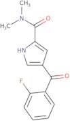 4-(2-Fluorobenzoyl)-N,N-dimethyl-1H-pyrrole-2-carboxamide