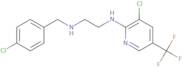 1-(4-Chlorobenzylamino)-2-[3-chloro-5-(trifluoromethyl)pyrid-2-ylamino]ethane