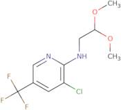 (3-Chloro-5-(trifluoromethyl)pyridin-2-yl)-(2,2-dimethoxyethyl)amine