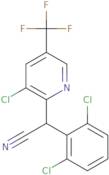 2-[3-Chloro-5-(trifluoromethyl)pyridin-2-yl]-2-(2,6-dichlorophenyl)acetonitrile