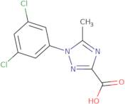 1-(3,5-Dichlorophenyl)-5-methyl-1H-1,2,4-triazole-3-carboxylic acid