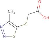 2-[(4-Methyl-1,2,3-thiadiazol-5-yl)sulfanyl]acetic acid