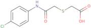 2-({[(4-Chlorophenyl)carbamoyl]methyl}sulfanyl)acetic acid