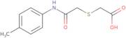 2-{[2-Oxo-2-(4-toluidino)ethyl]sulfanyl}-acetic acid