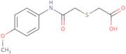 2-({[(4-Methoxyphenyl)carbamoyl]methyl}sulfanyl)acetic acid