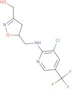 5-[3-Chloro-5-(trifluoromethyl)pyridin-2-ylamino]methyl-4,5-dihydro-3-(hydroxymethyl)isoxazole