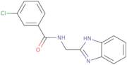 N-(1H-Benzimidazol-2-ylmethyl)-3-chlorobenzamide