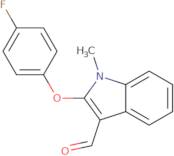2-(4-Fluorophenoxy)-1-methyl-1H-indole-3-carbaldehyde
