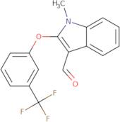 1-Methyl-2-[3-(trifluoromethyl)phenoxy]-1H-indole-3-carbaldehyde