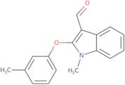 1-Methyl-2-(3-methylphenoxy)-1H-indole-3-carbaldehyde