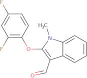 2-(2,4-Difluorophenoxy)-1-methyl-1H-indole-3-carbaldehyde