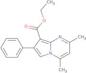 Ethyl 2,4-dimethyl-7-phenylpyrrolo[1,2-a]pyrimidine-8-carboxylate