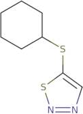 5-(Cyclohexylsulfanyl)-1,2,3-thiadiazole