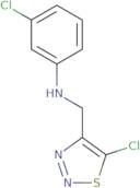 3-Chloro-N-[(5-chloro-1,2,3-thiadiazol-4-yl)methyl]aniline