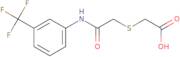 2-({2-Oxo-2-[3-(trifluoromethyl)anilino]-ethyl}sulfanyl)acetic acid