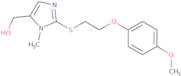 (2-{[2-(4-Methoxyphenoxy)ethyl]sulfanyl}-1-methyl-1H-imidazol-5-yl)methanol
