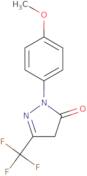 1-(4-Methoxyphenyl)-3-(trifluoromethyl)-4,5-dihydro-1H-pyrazol-5-one