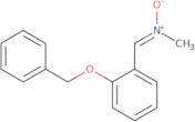 {[2-(Benzyloxy)phenyl]methylene}(methyl)-ammoniumolate