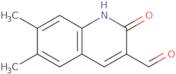 2-Hydroxy-6,7-dimethylquinoline-3-carbaldehyde