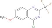 4-Chloro-6-methoxy-2-(trifluoromethyl)quinazoline