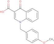 1-(4-Methoxybenzyl)-4-oxo-1,4-dihydroquinoline-3-carboxylic acid
