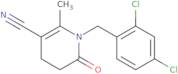 1-(2,4-Dichlorobenzyl)-2-methyl-6-oxo-1,4,5,6-tetrahydro-3-pyridinecarbonitrile