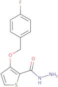3-(4-Fluorobenzyloxy)thiophene-2-carbohydrazide
